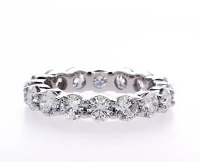 Shared Prong Diamond  Eternity Ring (3.24ctw)