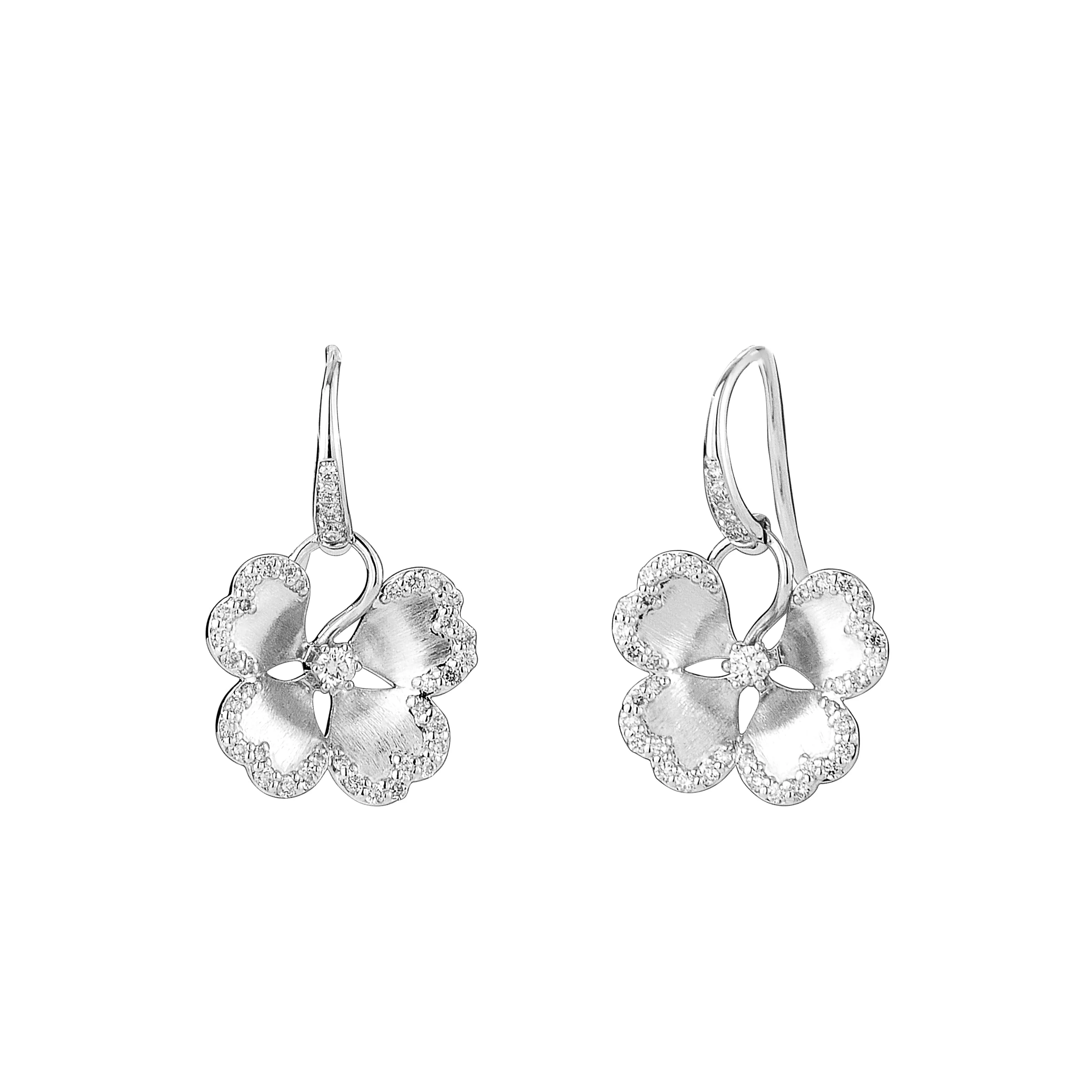 Small Jardin Clover Earrings