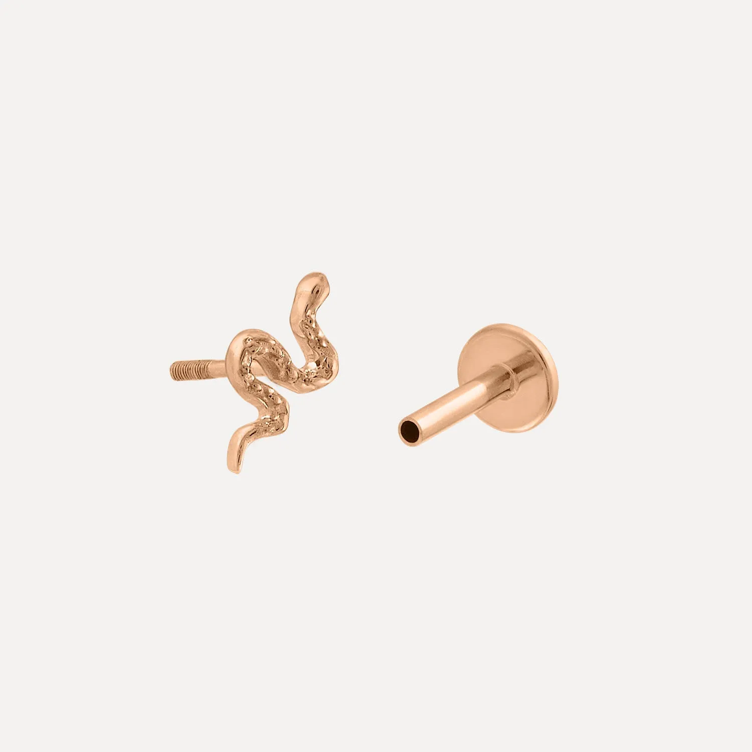 Snake Piercing Earring