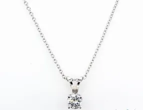 Solitaire Diamond Pendant (0.25Ctw)