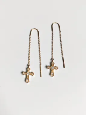 Star Cross Earrings