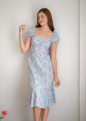 Suri Midi dress - baby blue