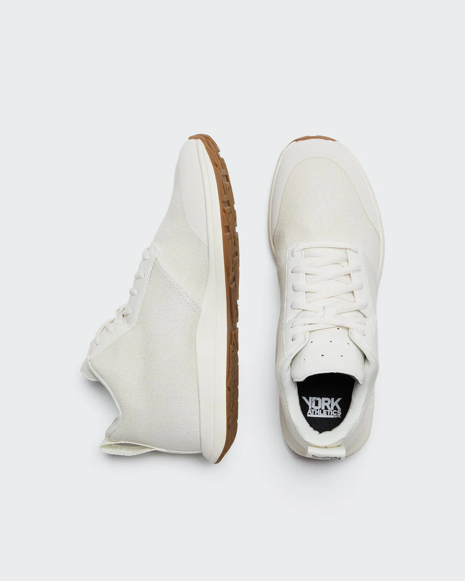 The Henry Mid Trainer / Canvas / Bone White