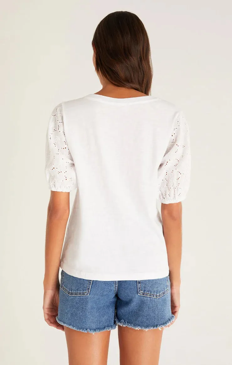 The Isabel Eyelet Top