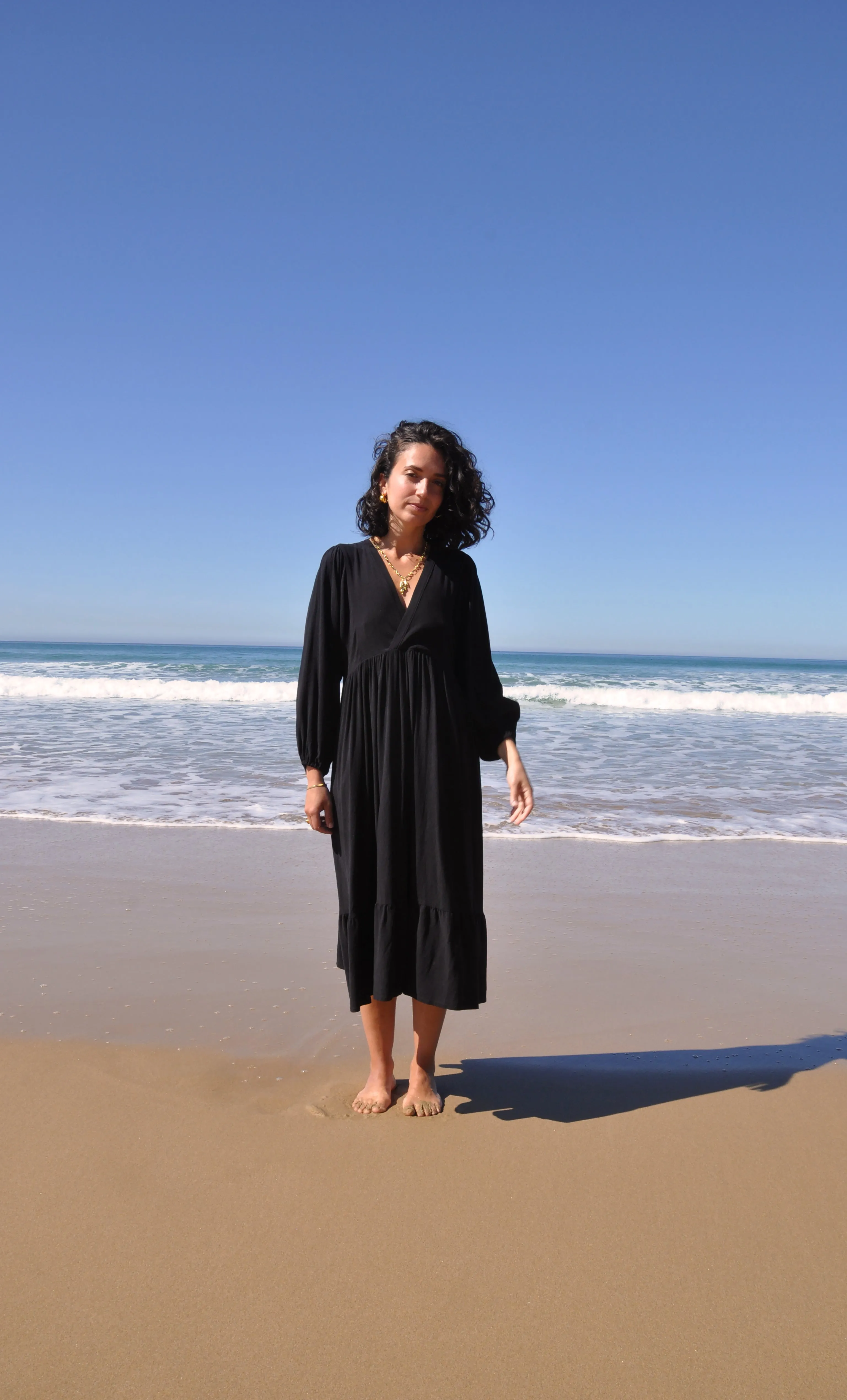 The Tunik Harper midi dress - Black