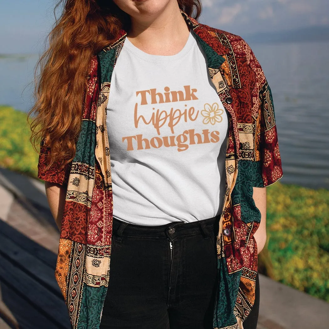 Think Hippie Thoughts Graphic T-Shirt - TY132