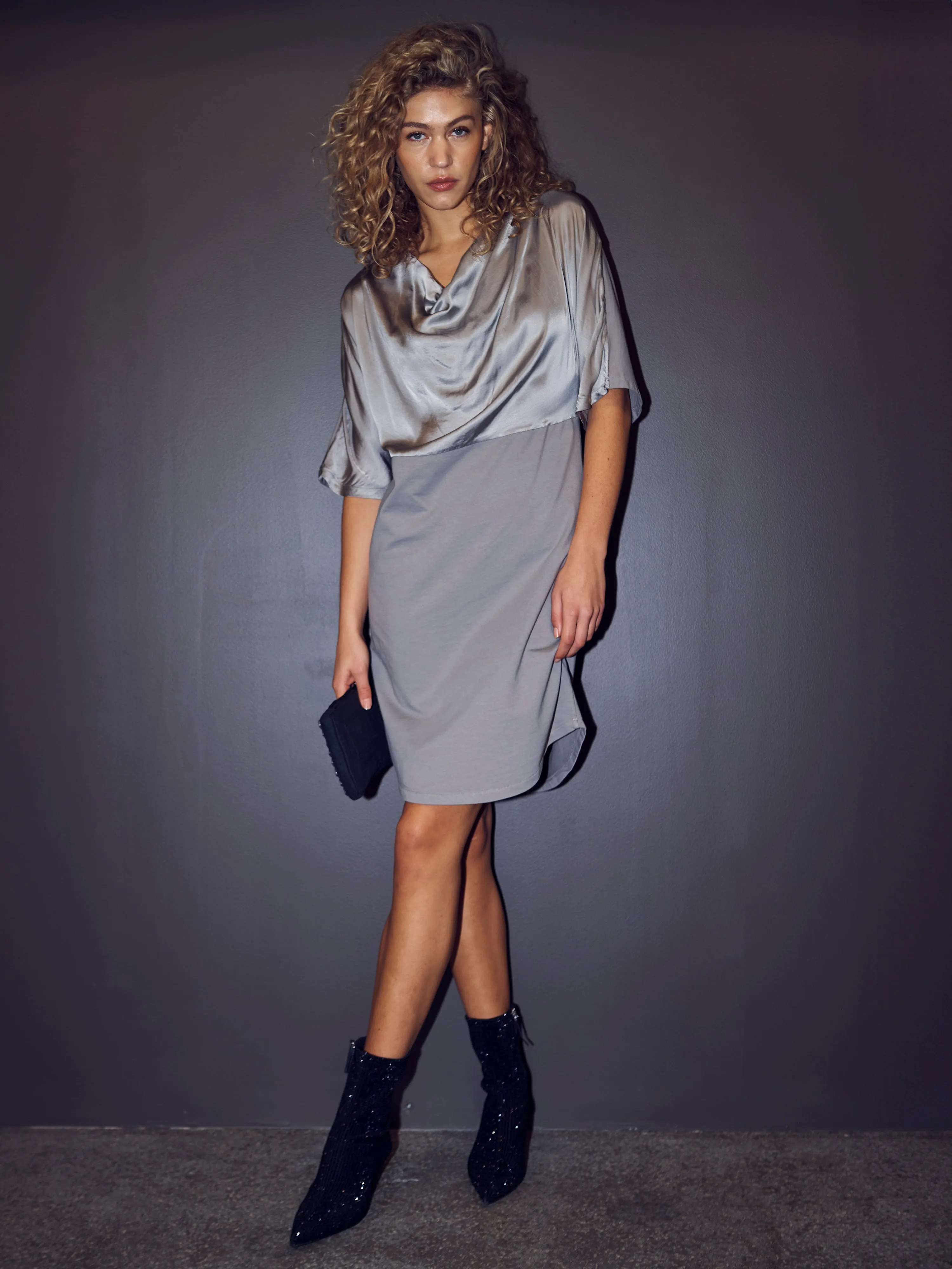 VELMA Kleid - Grey