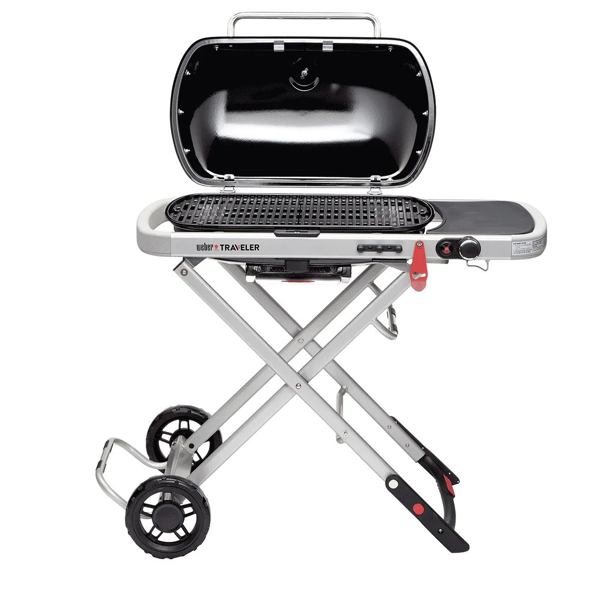 Weber Traveler 'OCEAN BLUE' Portable Gas Barbecue