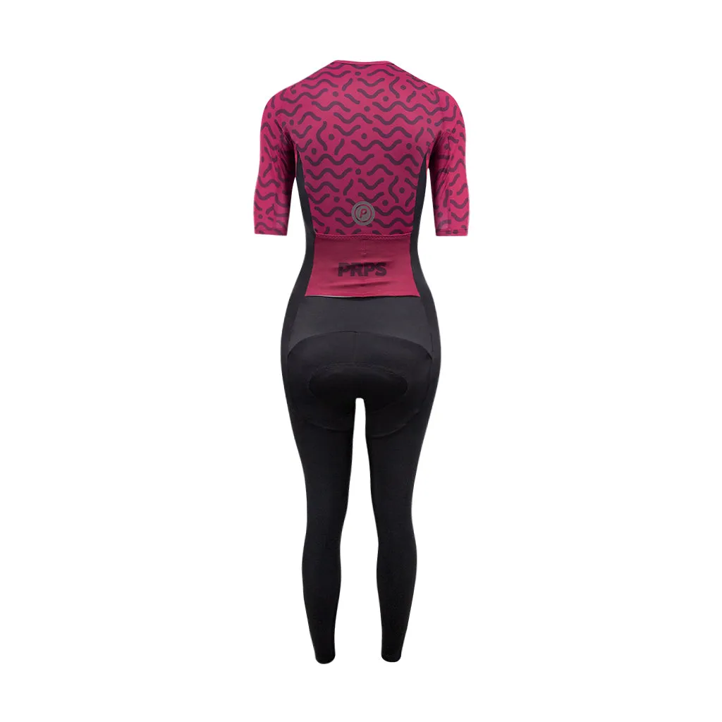 WOMEN Full Length Hypermesh™ ELITE Tri Suit (Short Sleeve) - Supreme Breathability, Modest Performance Wear