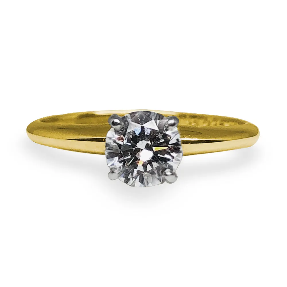 Yellow Gold Diamond Ring